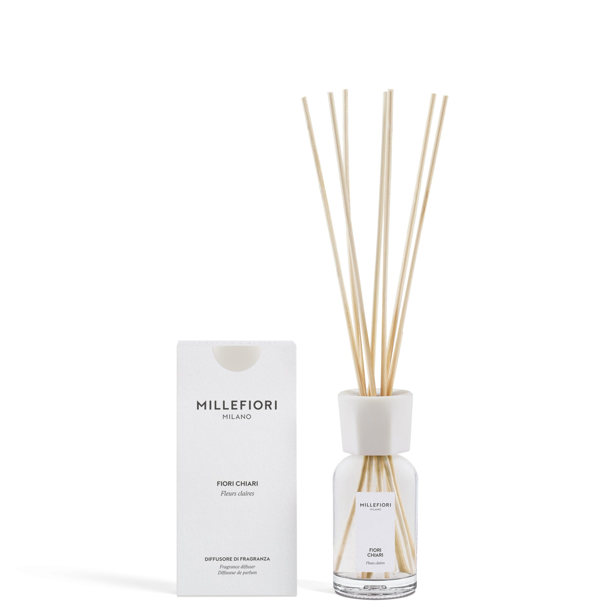 Millefiori Milano Diffusore a Bastoncini Fiori Chiari - 100 ML