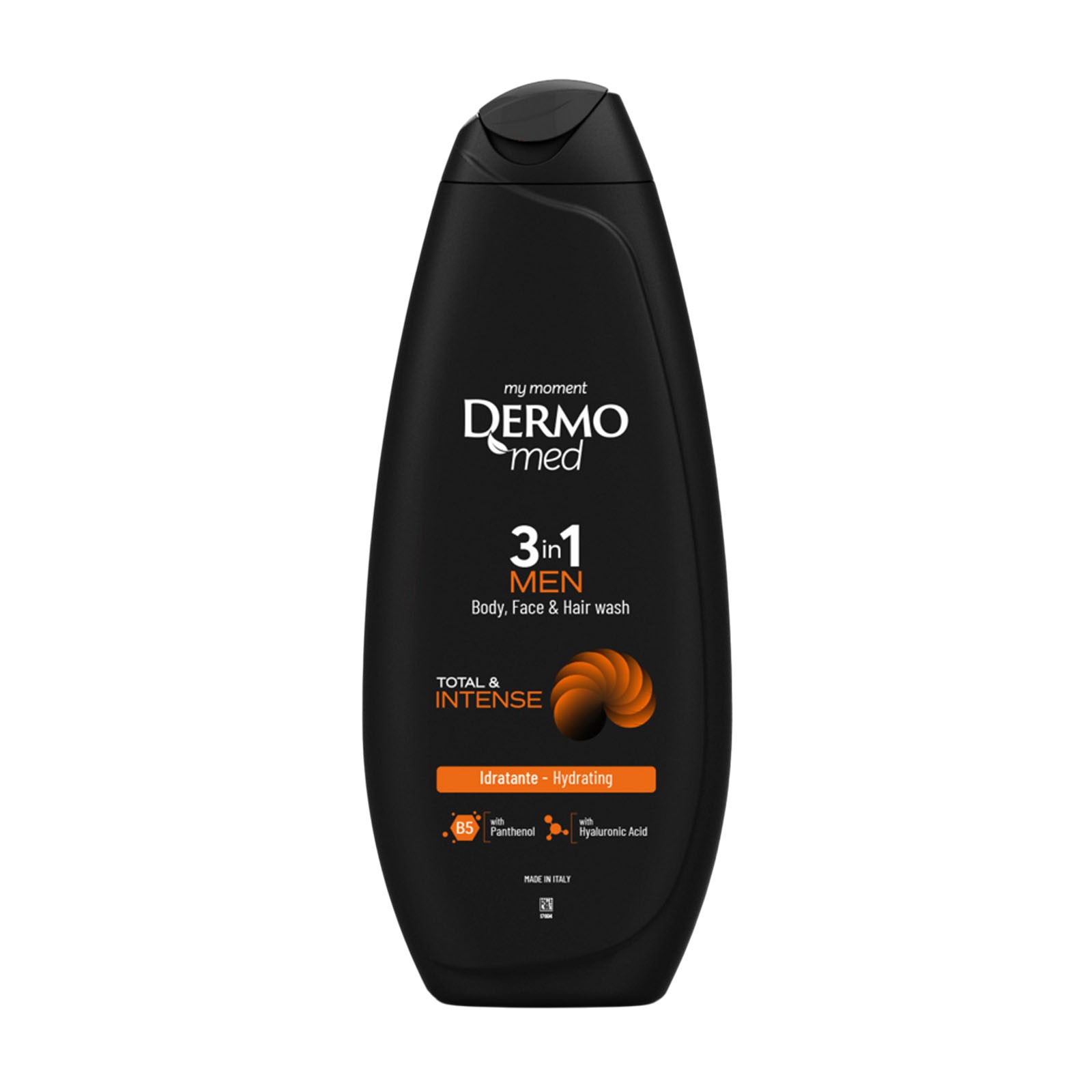 Bagnodoccia Men 3in1 Body, Face, Hair Total & Intense 250 ml