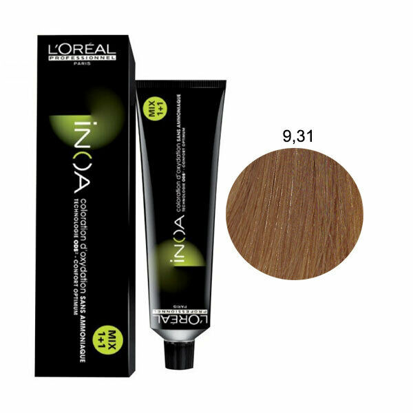 L'Oreal Inoa Tintura - 9.31 Biondo Chiariss. Beige