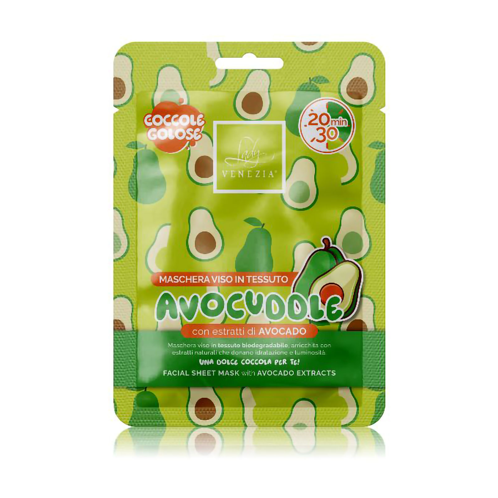 Maschera Viso In Tessuto Avocuddle