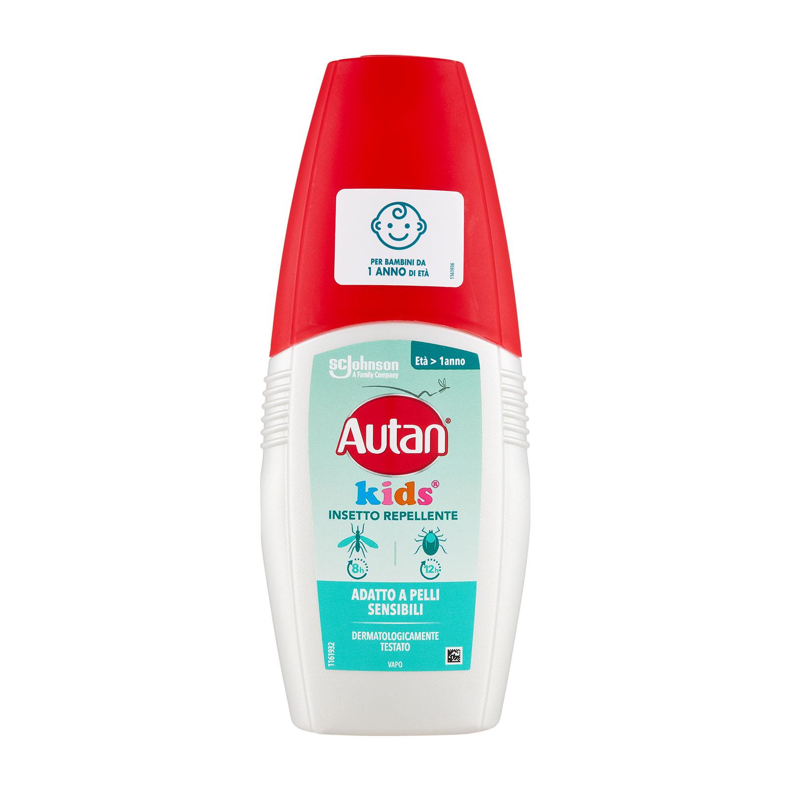 Vapo Per Bambini Da 1 Anno Di Età, Insetto Repellente, Contro Zanzare E Zecche 100 ml