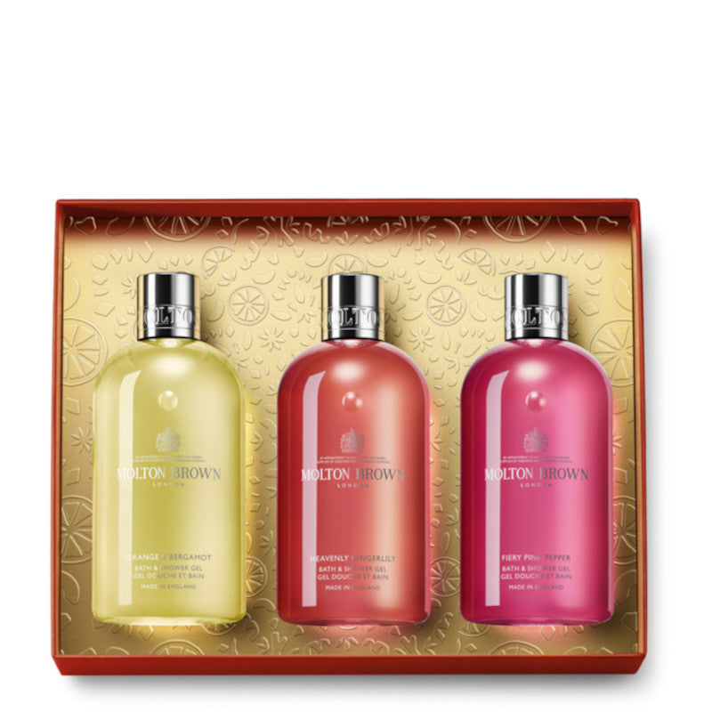 Floral & Spicy Body Care Gift Set 3 X 300 ML Shower gel - 3 X 300 ML Shower gel
