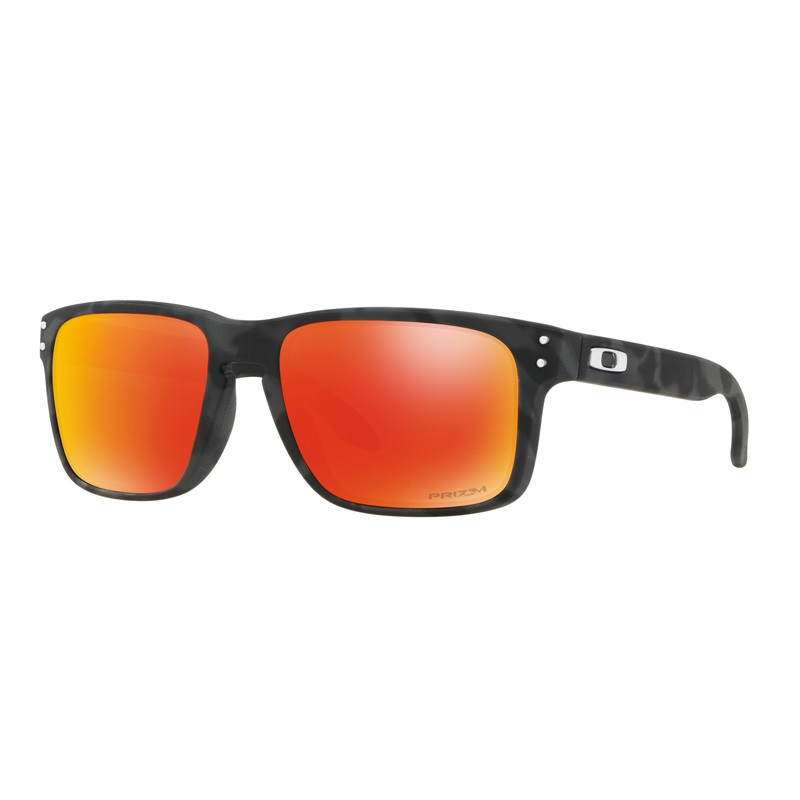 Oakley Occhiali da sole per uomo OO9102 Holbrook 9102E9 Prizm Ruby