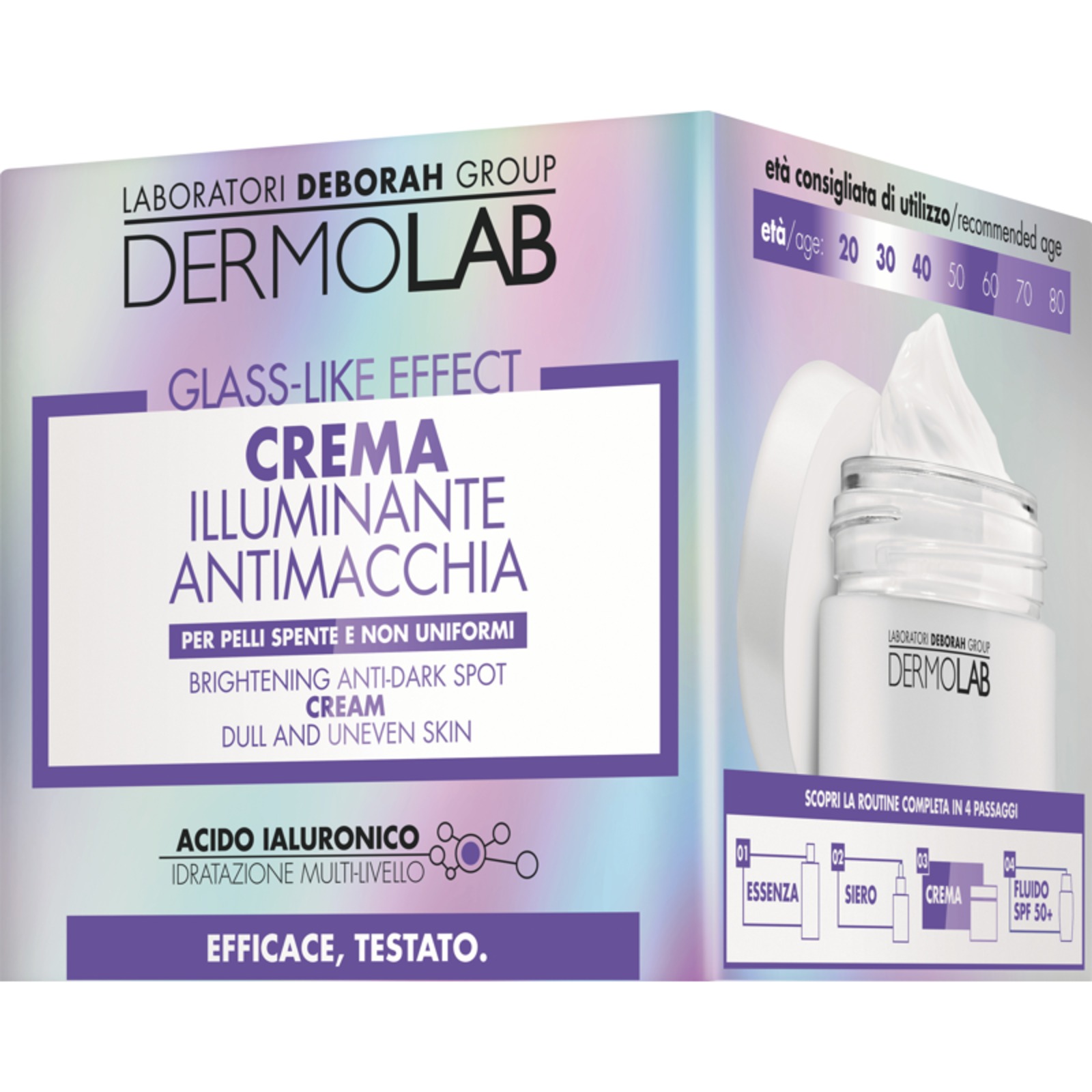 Glass Like Effect Crema Illuminante Anti Macchia 50 ml