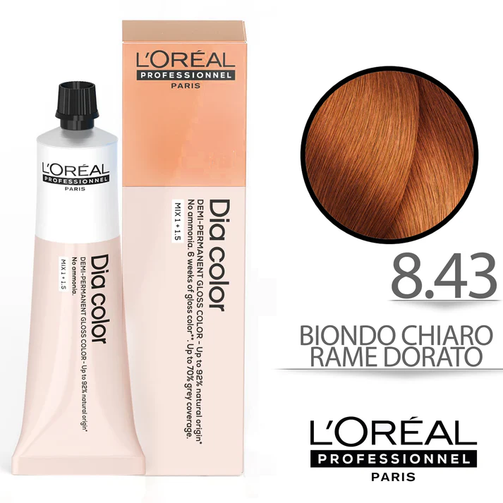L'Oréal Dia Color - 8.43 Biondo chiaro rame dorato