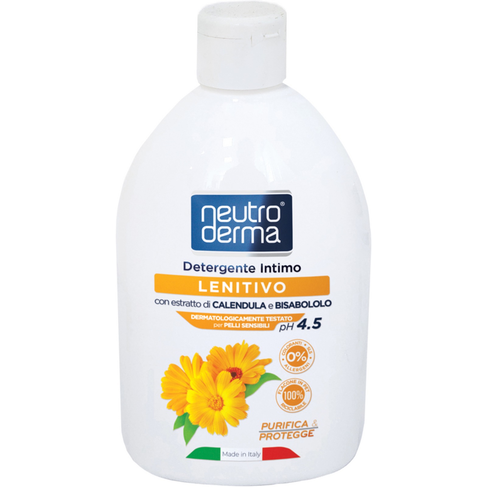 Detergente Intimo Lenitivo Calendula E Bisabololo 400 ml