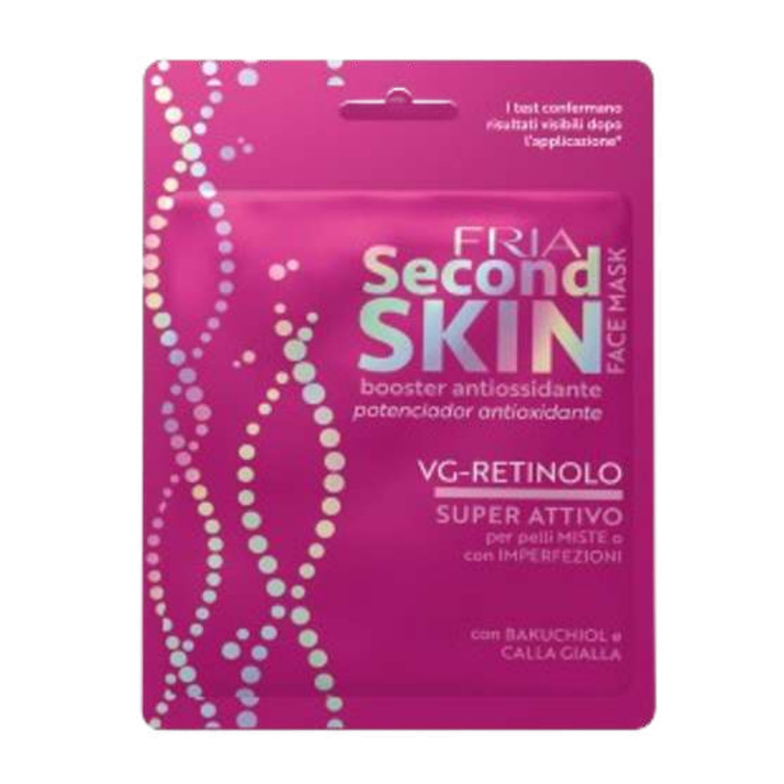 Maschera Second Skin Vg-retinolo - Booster Antiossidante