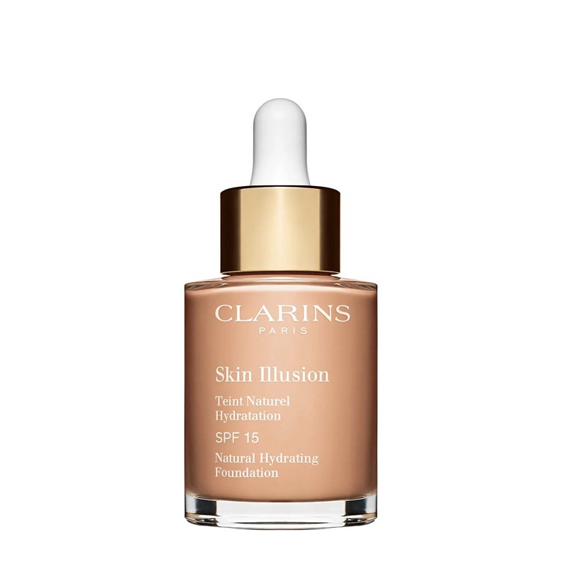 Clarins Fondotinta Skin Illusion Base fluida per il trucco 111 AUBURN