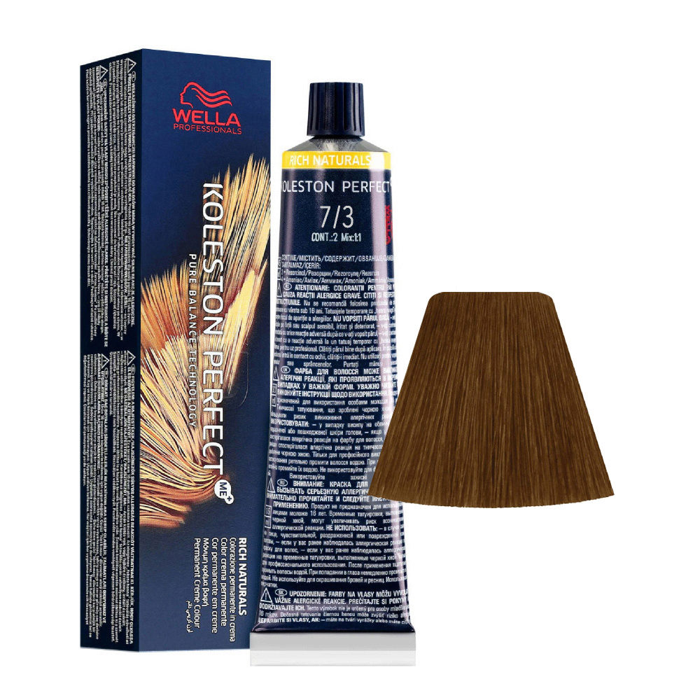 Wella Koleston Perfect 7/3 - Biondo medio dorato