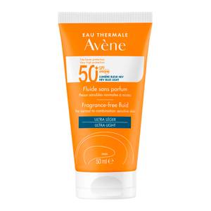 Avene Creme Solari Viso Fragrance-free fluid SPF50+
