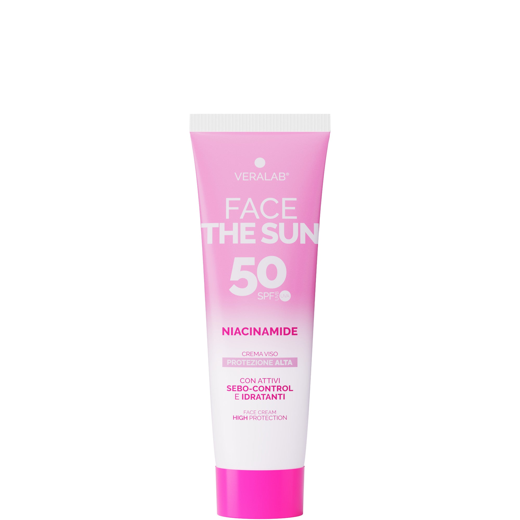 Veralab Face the Sun Niacinamide Crema Viso SPF50 - 50 ML