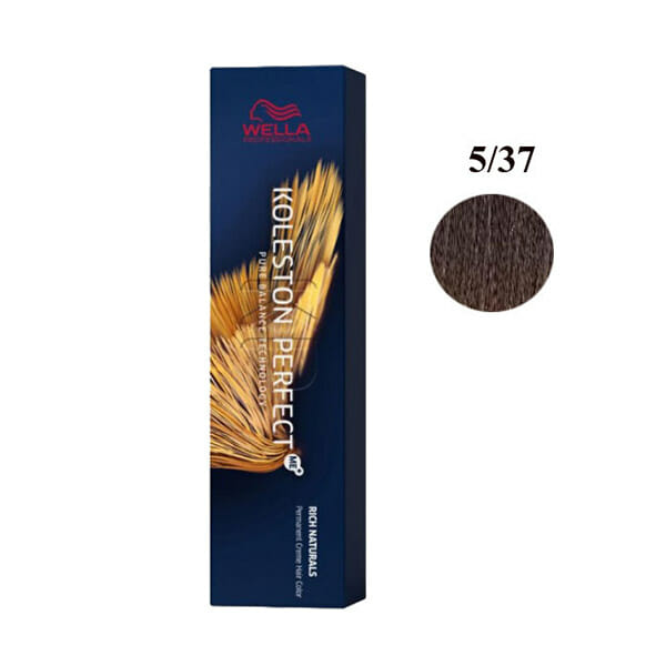 Wella Koleston Perfect - 5/37 Castano Chiaro Dorato Sabbia