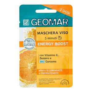 Maschera Viso 5 Minuti Energy Boost 2 X 7,5 Ml 15 ml