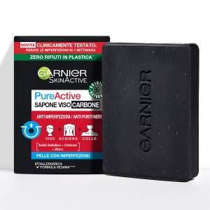 Garnier - Sapone viso carbone