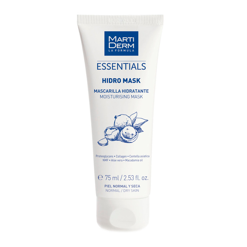 Martiderm Facciale Maschera Essentials Hydro Maschera viso idratante e rassodante