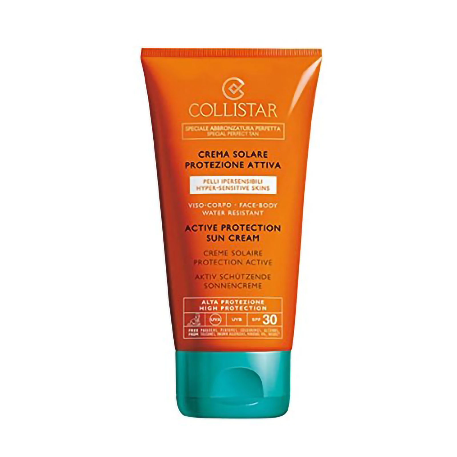 Crema Solare Protezione Attiva Viso-corpo 30 Spf Per Pelli Ipersensibili 150 ml