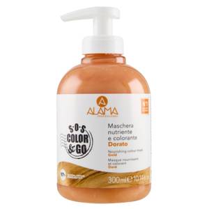 S.O.S Color & Go Maschera Colorata Condizionante Dorato