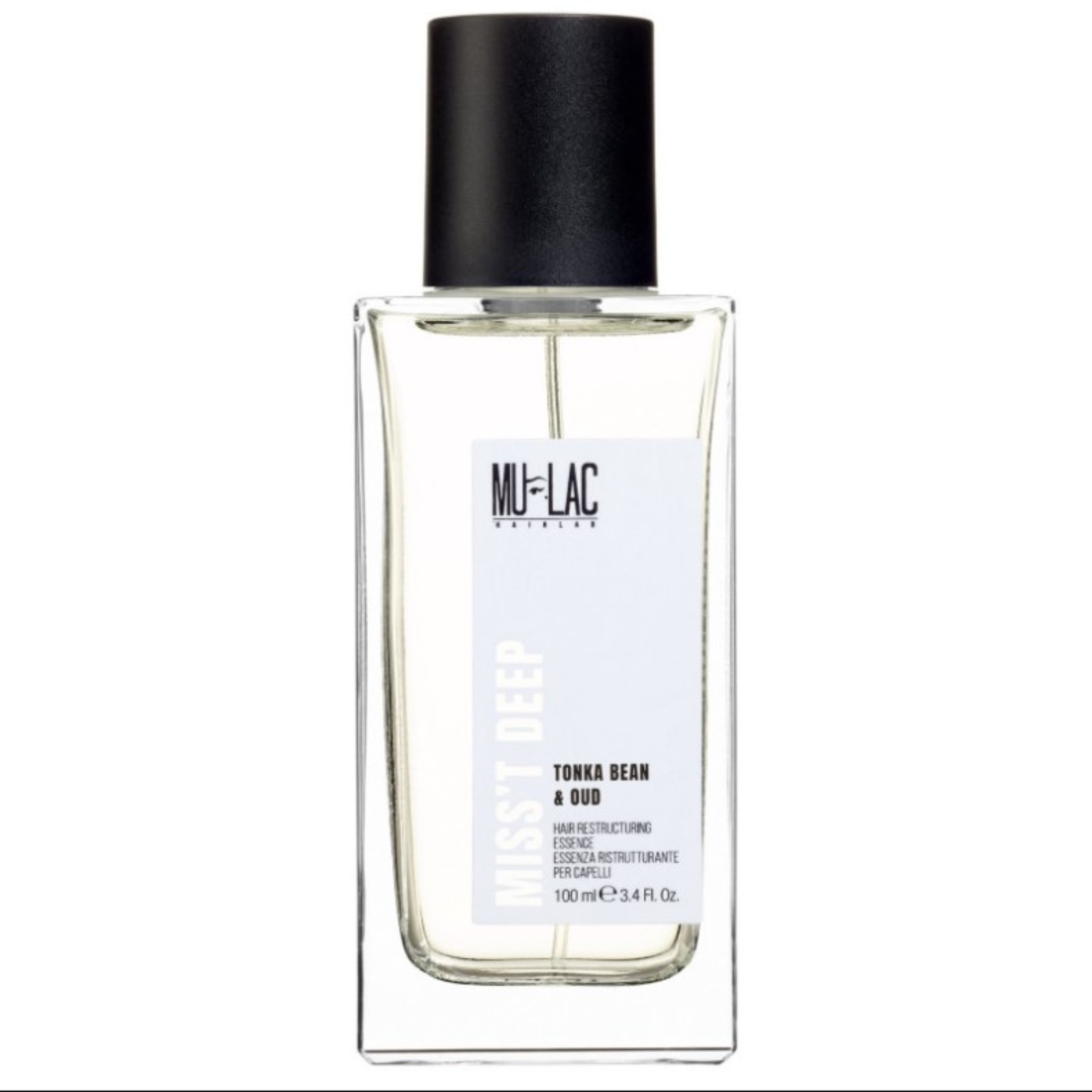 Miss't Deep Tonka Bean&oud - Essenza Ristrutturante Per Capelli 100 ml