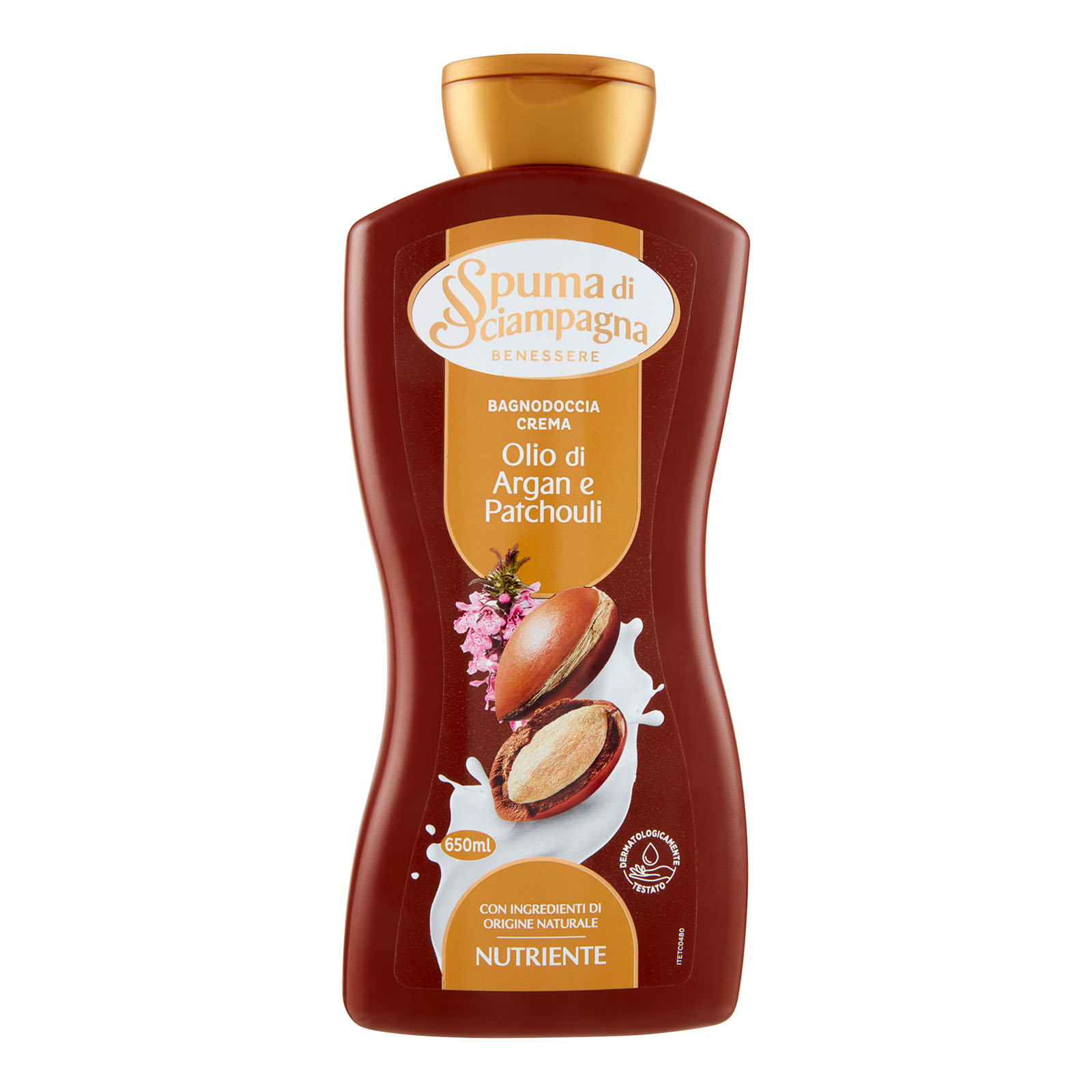 Benessere Nutriente Bagnodoccia Crema Olio Di Argan E Patchouli 650 ml
