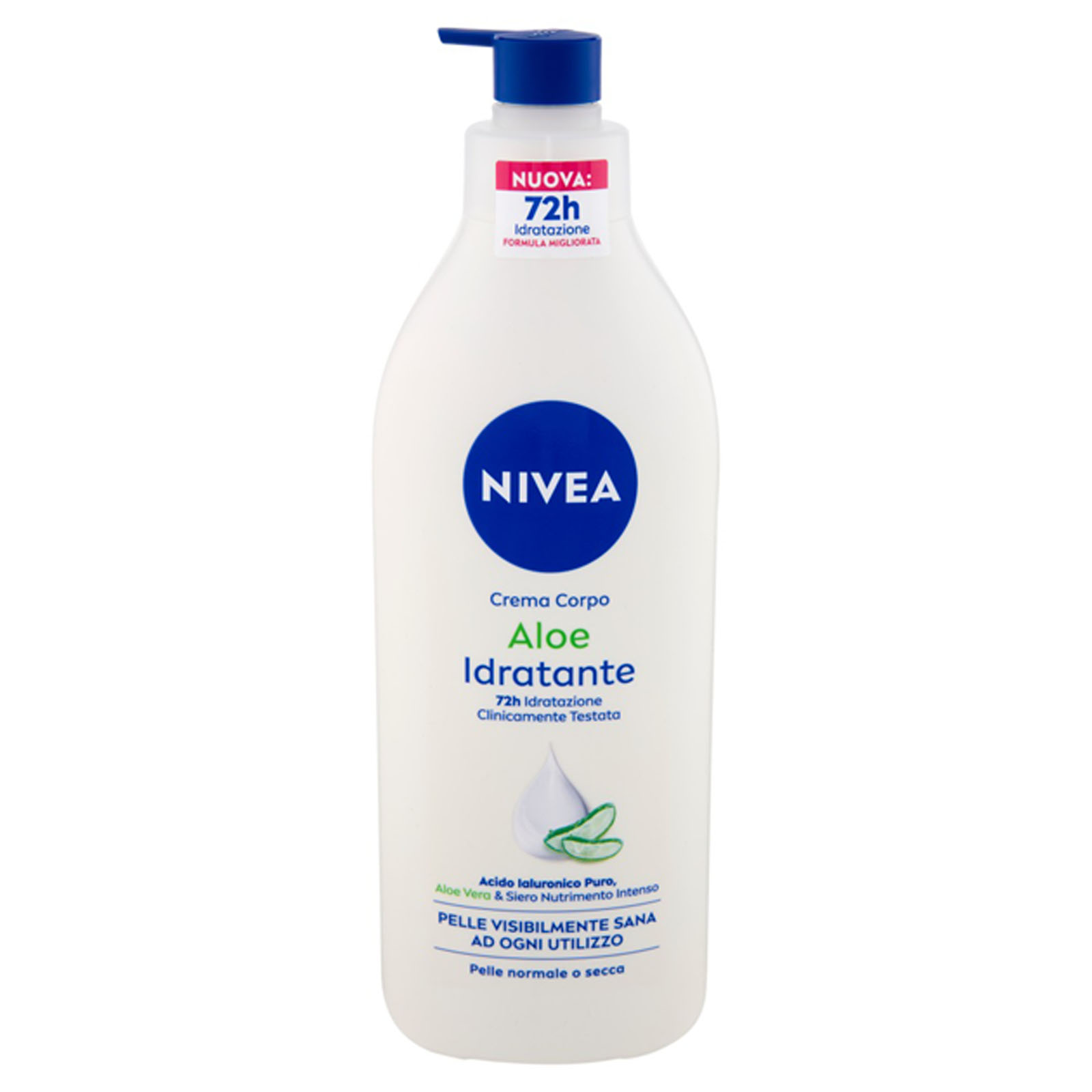 Fluida Pump Aloe Idratante Pelle Normale O Secca 500 ml