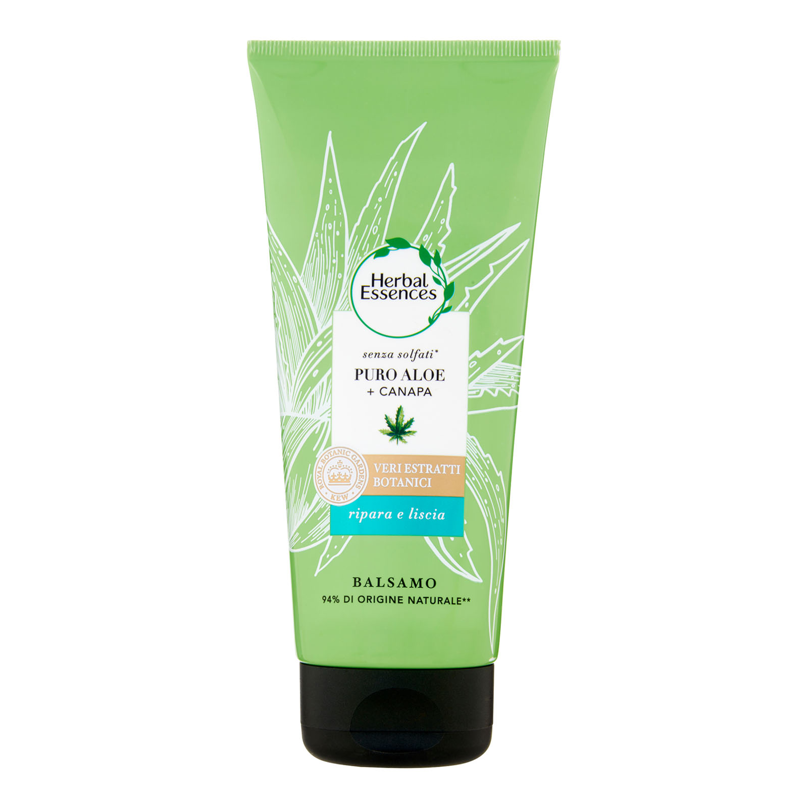 Puro Aloe + Canapa Balsamo Senza Solfati 180 ml