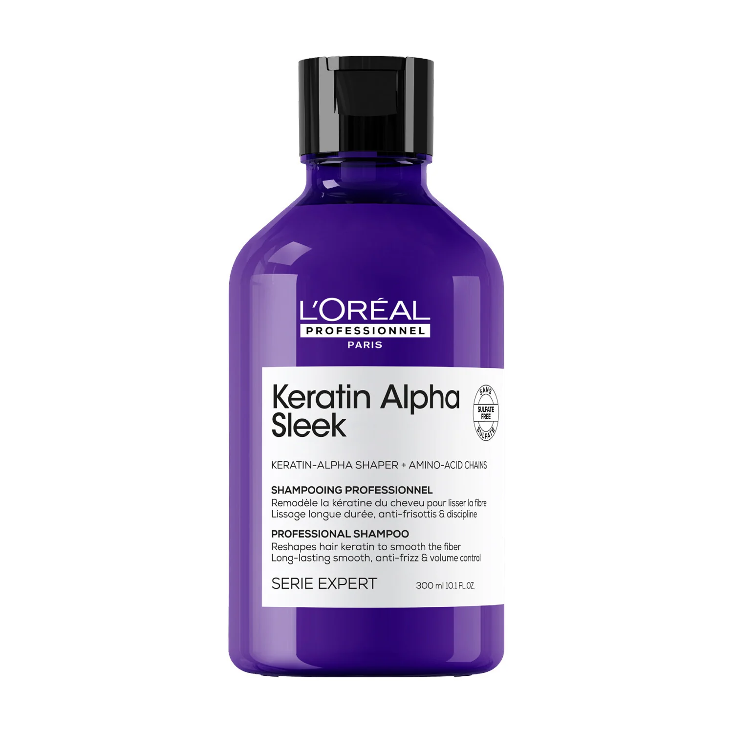 L'Oréal Professionnel Keratin Alpha Sleek - SHAMPOO - 300 ml