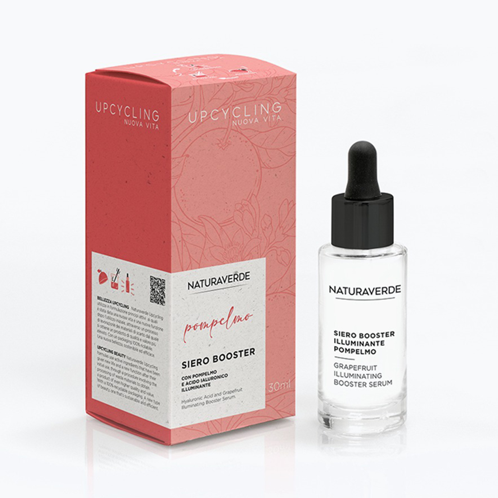 Siero Booster Con Pompelmo E Acido Ialuronico Illuminante 30 ml