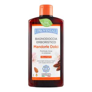 Bagno Schiuma Erboristico All'olio Idratante Di Mandorle Dolci 400 ml