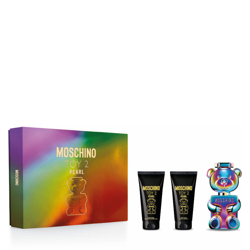 Moschino Toy 2 Pearl Confezione 50 ML Eau de Parfum + 50 ML Shower Gel + 50 ML Body - 50 ML Eau de Parfum + 50 ML Shower Gel + 50 ML Body Lotion