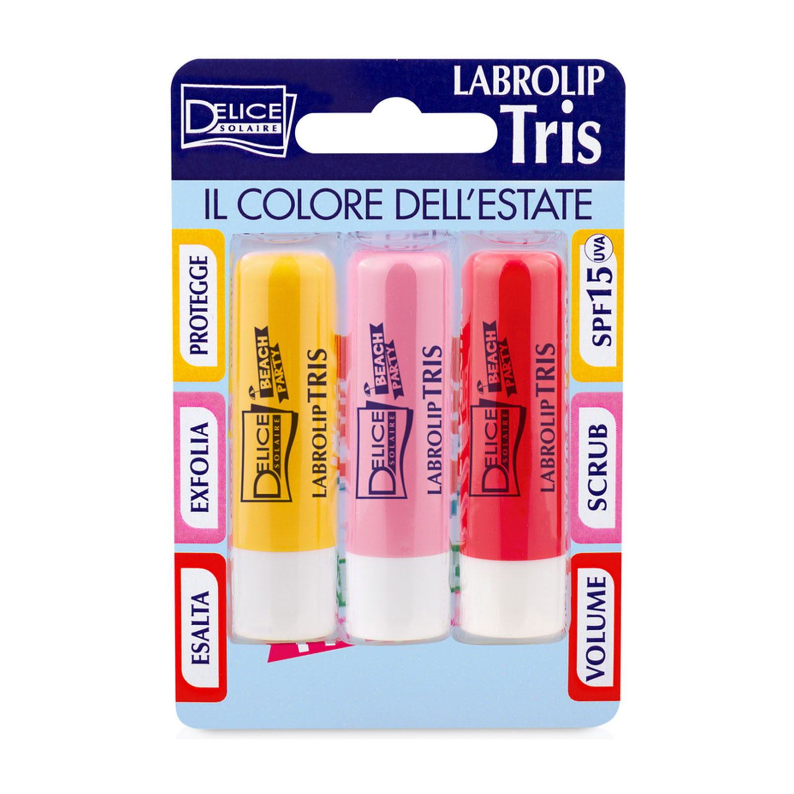 Labrolip Tris Estate 5,5 Ml Cadauno
