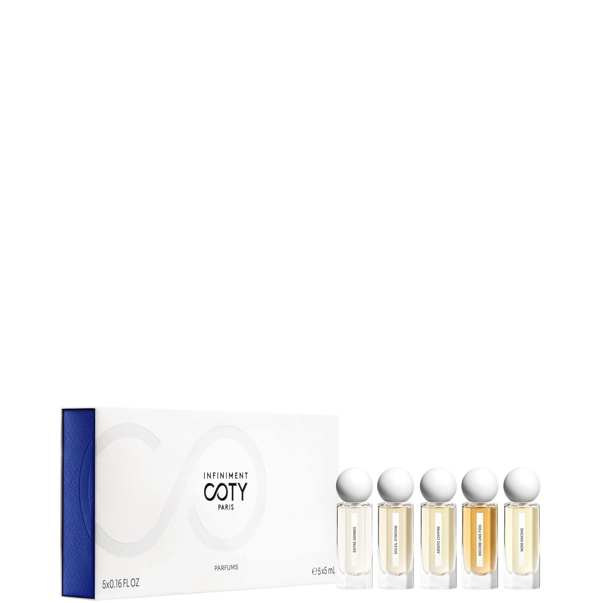 Infiniment Coty Paris Cofanetto Regalo Miniature I AM DAY - 5 ML X 5