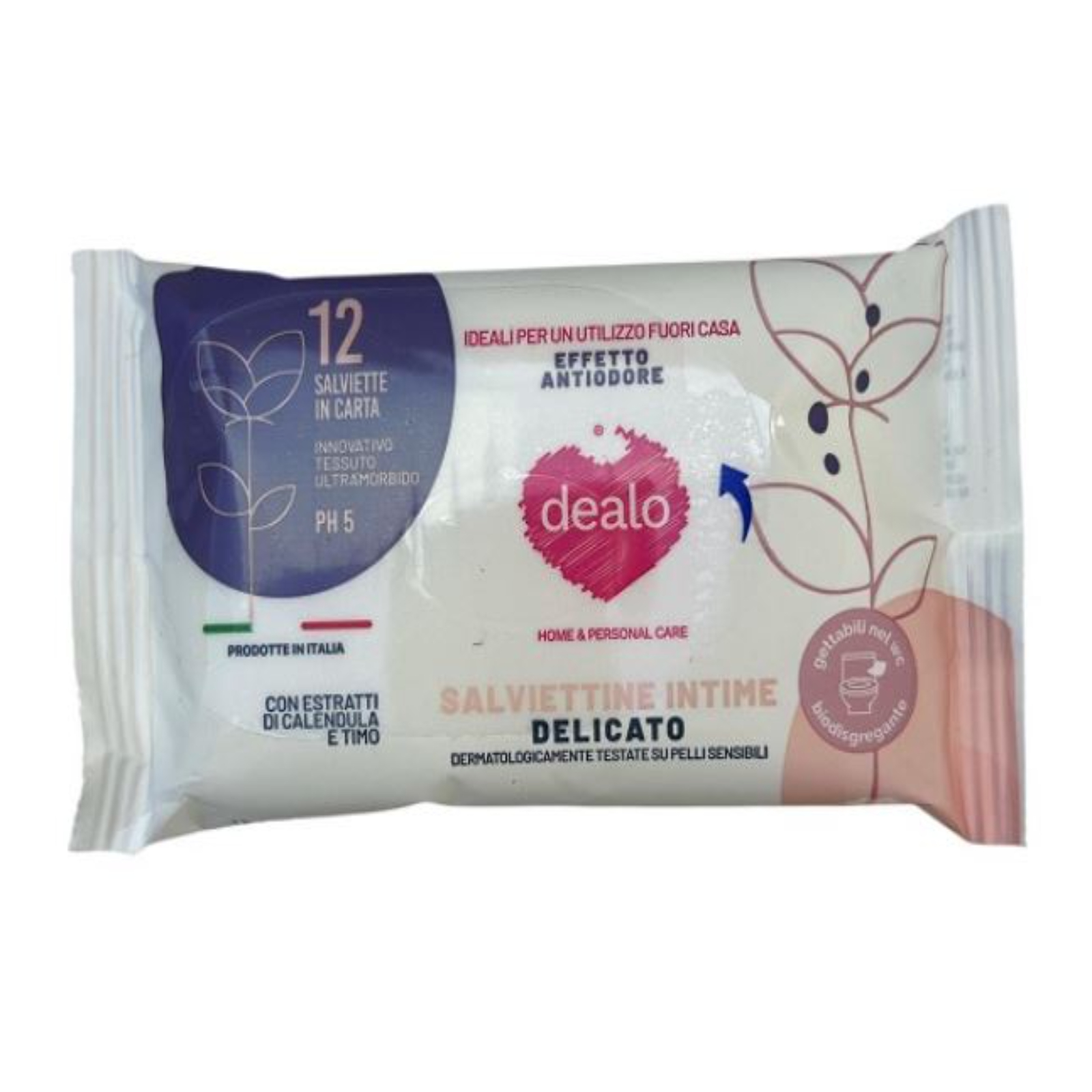 Salviettine Intime Delicate 12pz