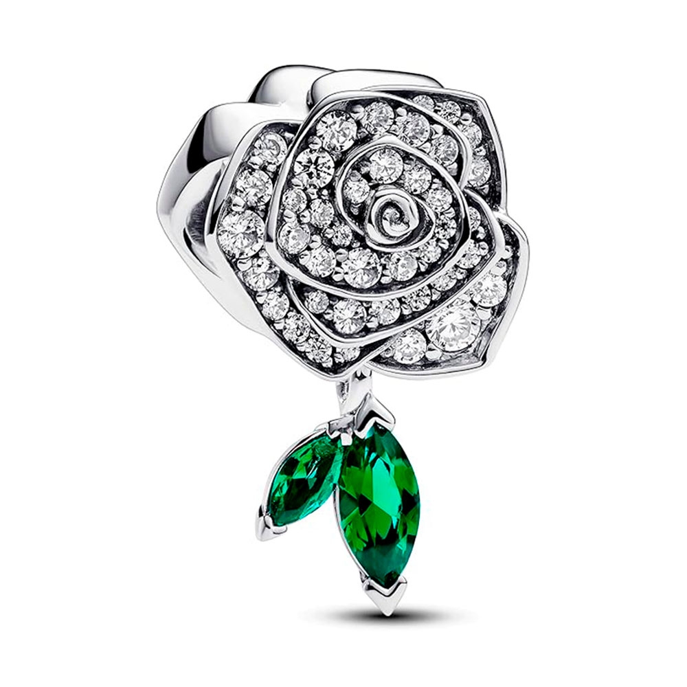 Pandora Charms Ciondolo rosa in fiore brillante 793201C01