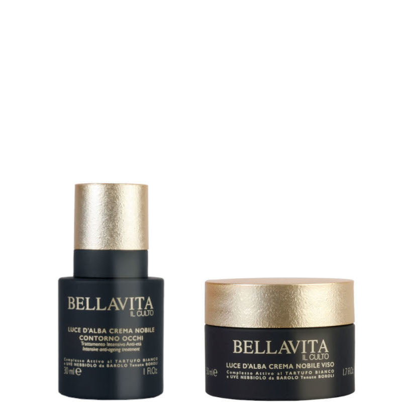 Luce d'Alba - Crema Nobile Viso Confezione 50 ML Crema Viso + 30 ML Crema Contorno Occhi - 50 ML Crema Viso + 30 ML Crema Contorno Occhi