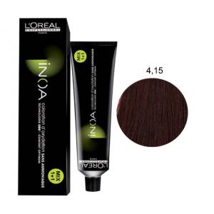 L'Oreal Inoa Tintura - 4.15 Castano Cenere Mogano