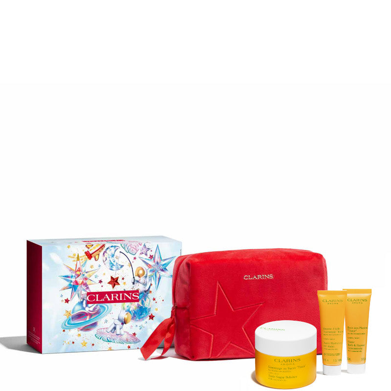 Aroma Gommage au Sucre "Tonic" Cofanetto 250 GR Gommage Corpo + 30 ML Bagnodoccia + - 250 GR Gommage Corpo + 30 ML Bagnodoccia + 30 ML Balsamo Corpo