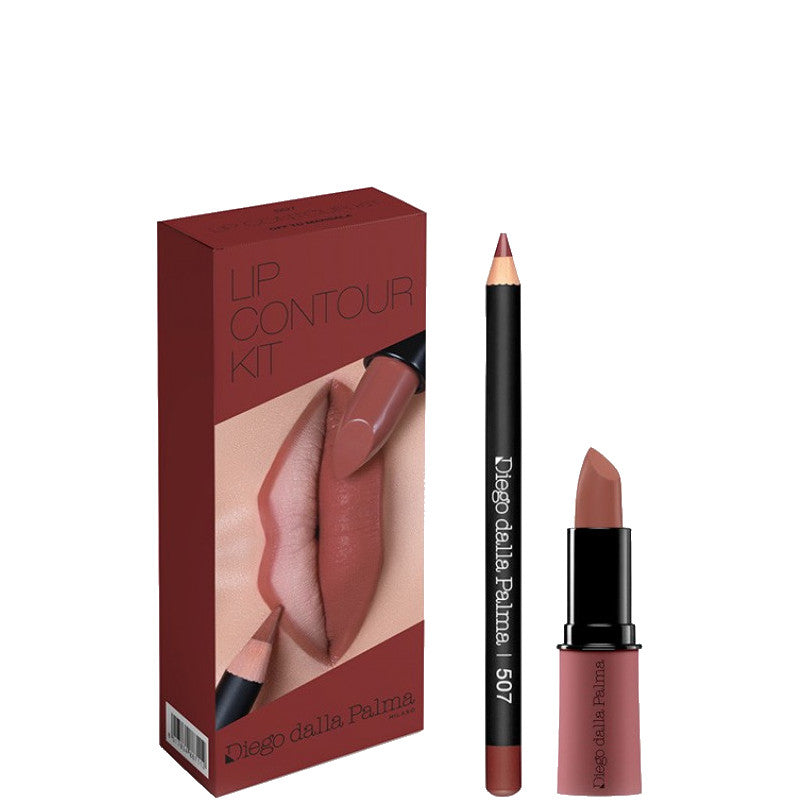 Lip Contour Kit ROSSETTO + MATITA - N. 507 MARSALA + MATITA 12CM OFF TO MARSALA
