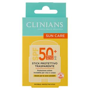 Sun Care Stick Protettivo Trasparente Spf 50+ Molto Alta 15 gr
