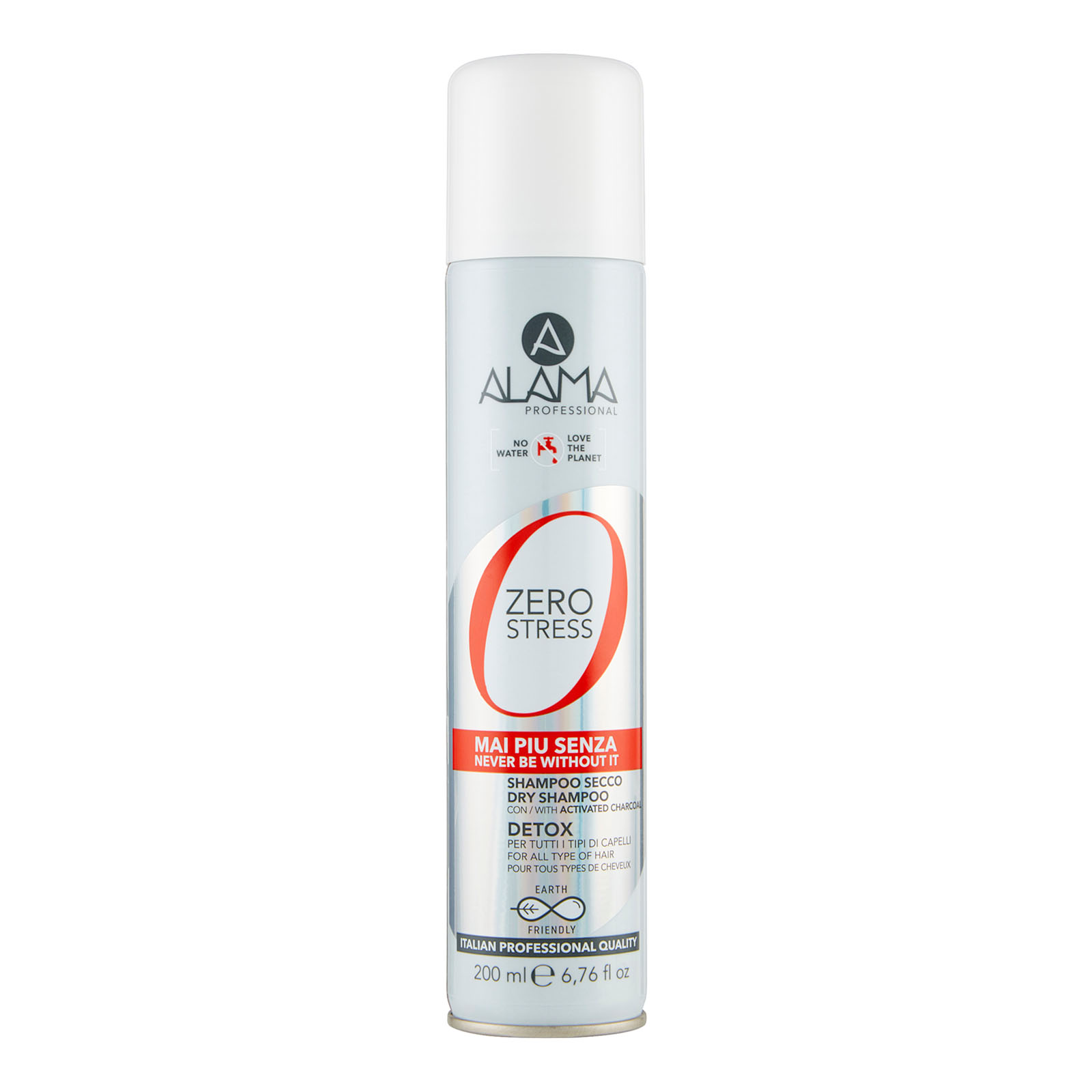 Zero Stress Shampoo Secco Detox Per Tutti I Tipi Di Capelli 200 ml