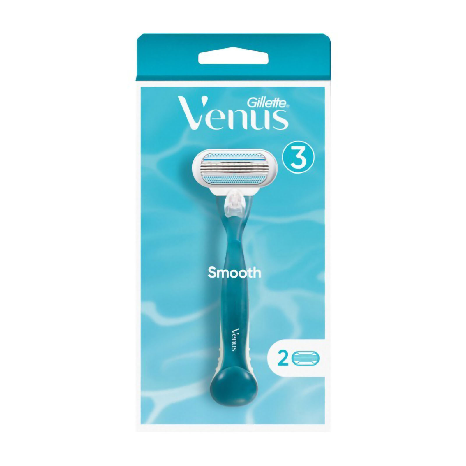 Venus Rasoio Smooth 3 Lame + 2 Ricambi