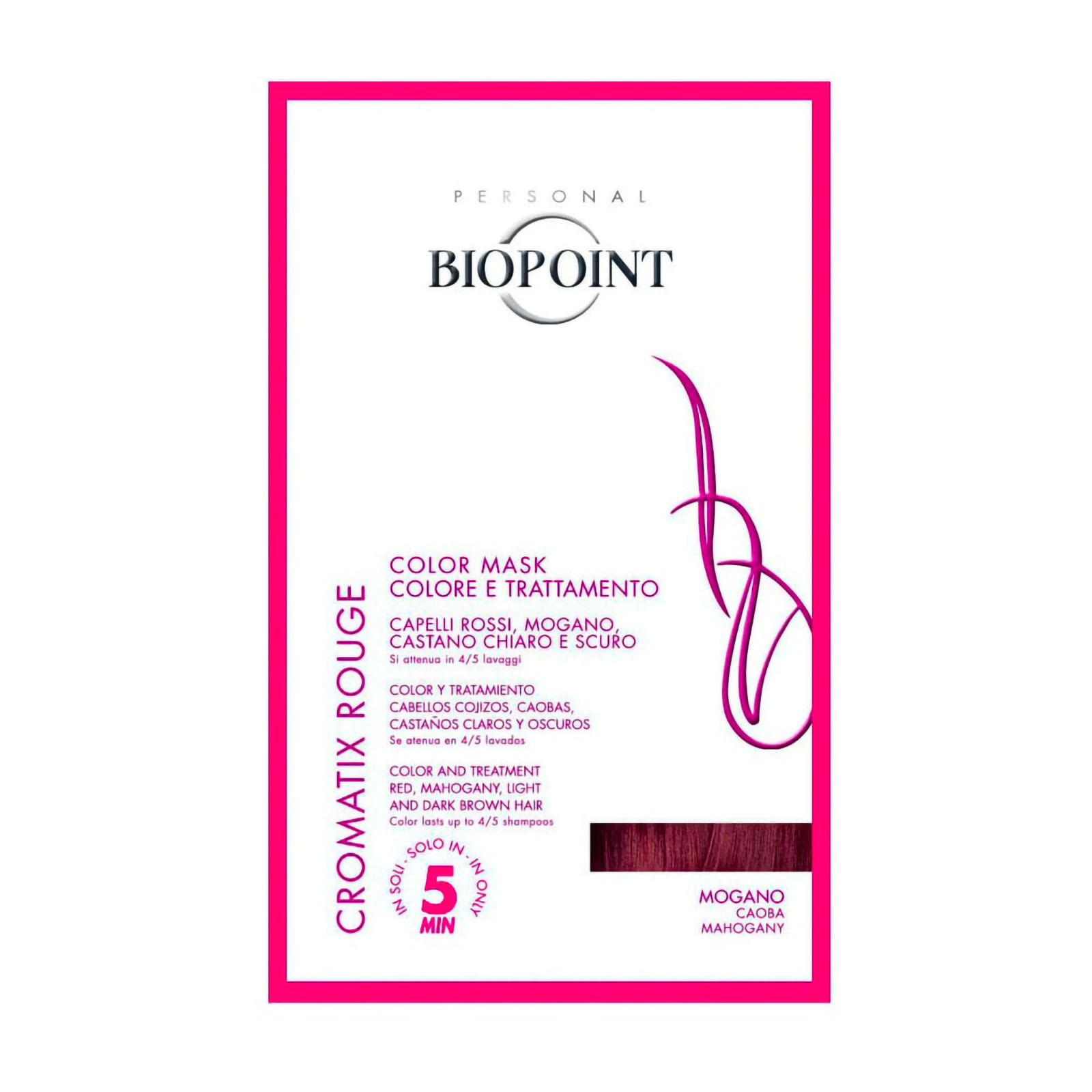 Trattamento Colorante Cromatix Maschera Trattamento Colore In 5 Minuti 30 ml Mogano
