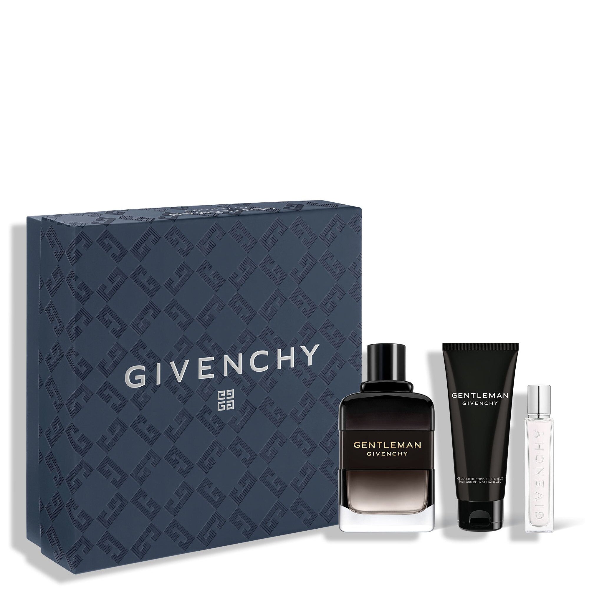 Gentleman Givenchy Boisée Confezione - 100 ML Eau de Parfum Boisée + 75 ML Gel Doccia + 12.5 ML Travel Spray
