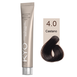 Kyo Ammonia Free e PPD Free Tinta Capelli - 4.0 Castano