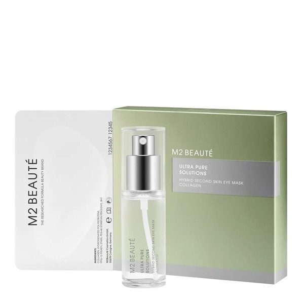 M2 Beaute Trattamenti Donna Seconda pelle ibrida Maschera per occhi al collagene