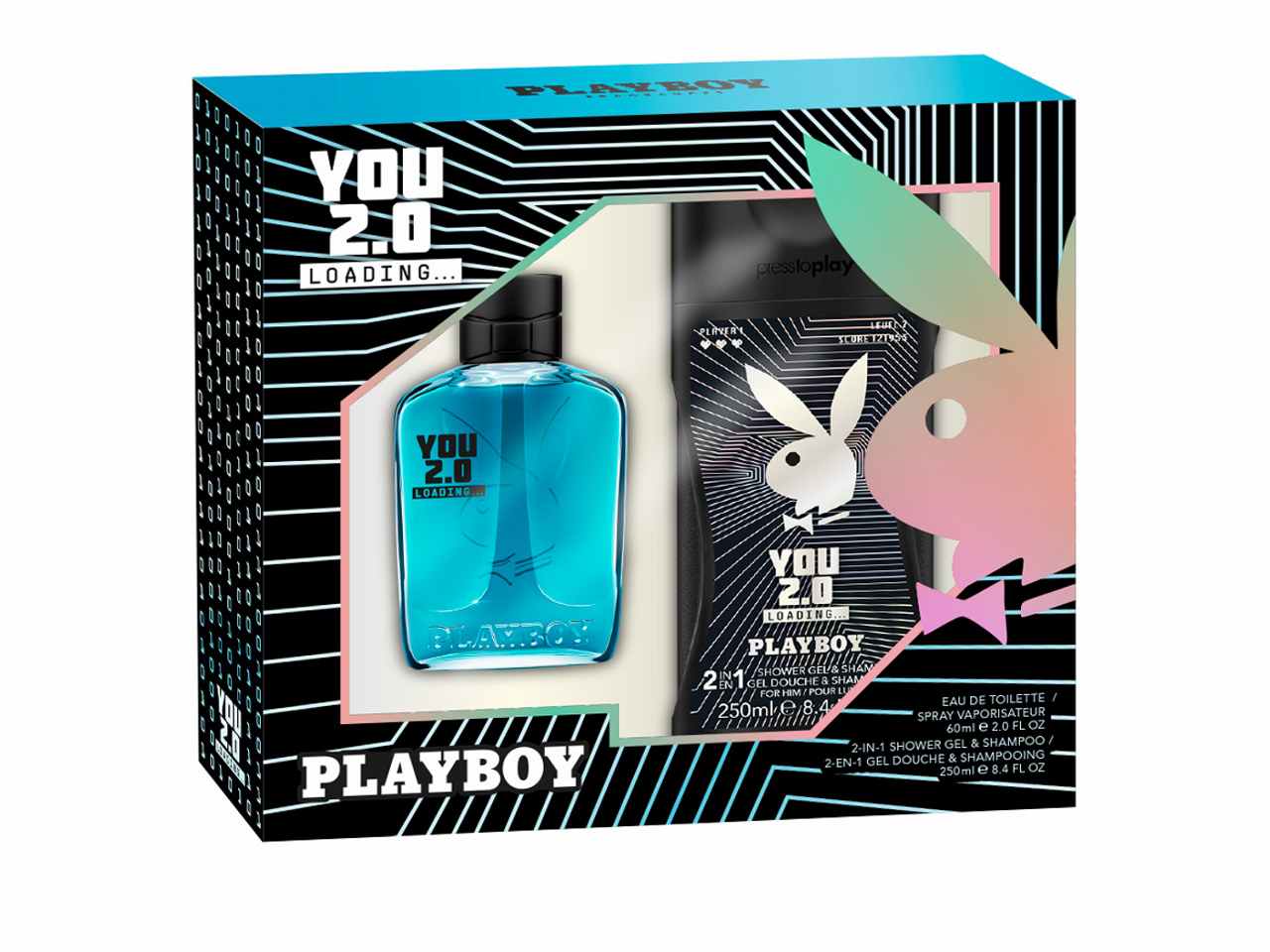 Cofanetto Playboy - You 2.0 - Eau de toilette 60 ml