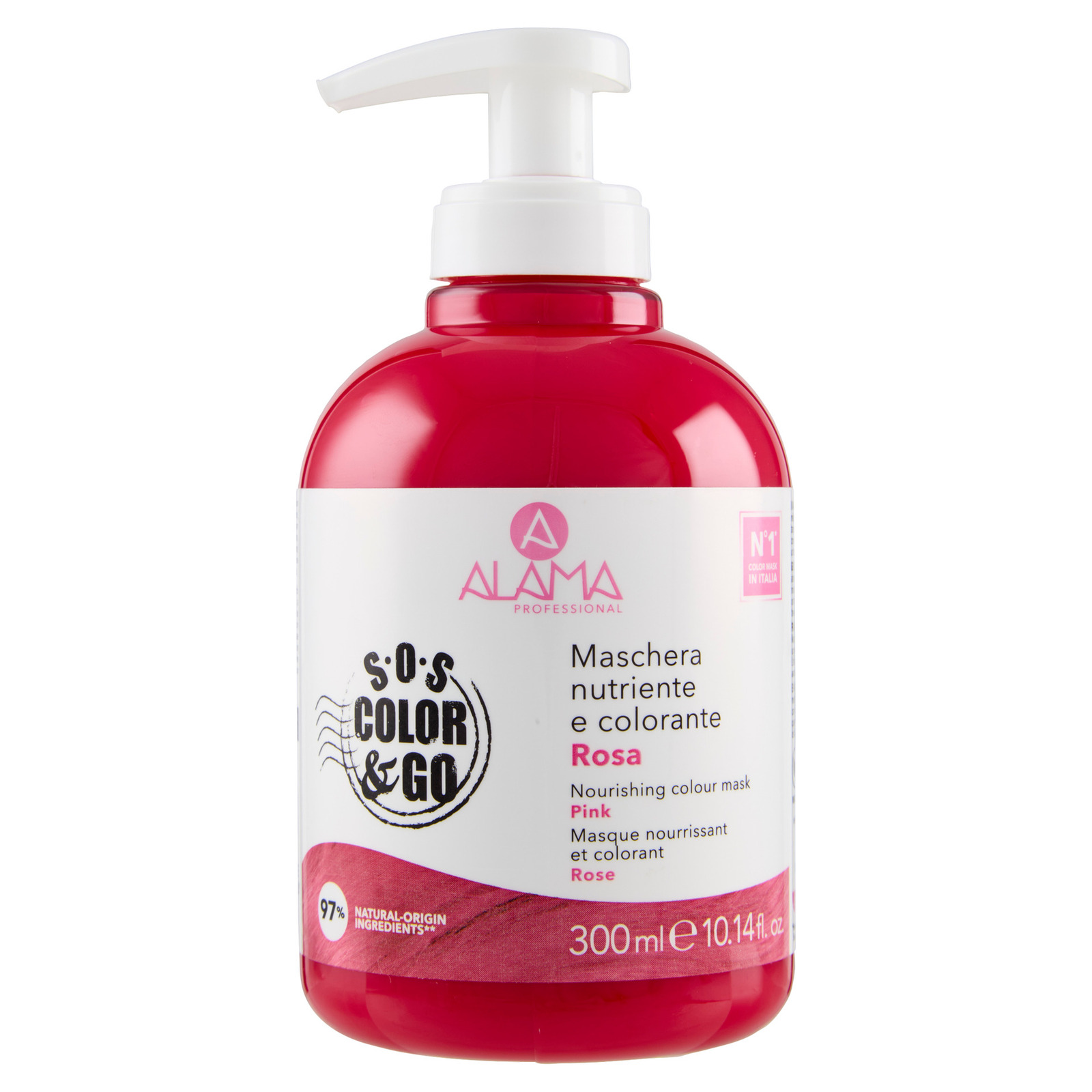 S.O.S Color & Go Maschera Colorata Condizionante Rosa