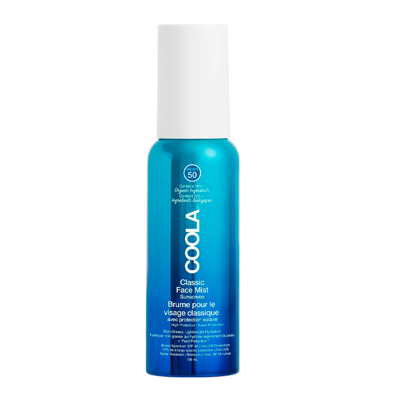 Coola Creme Solari Viso Face Sunscreen Mist SPF50 Spray per la protezione solare per il viso