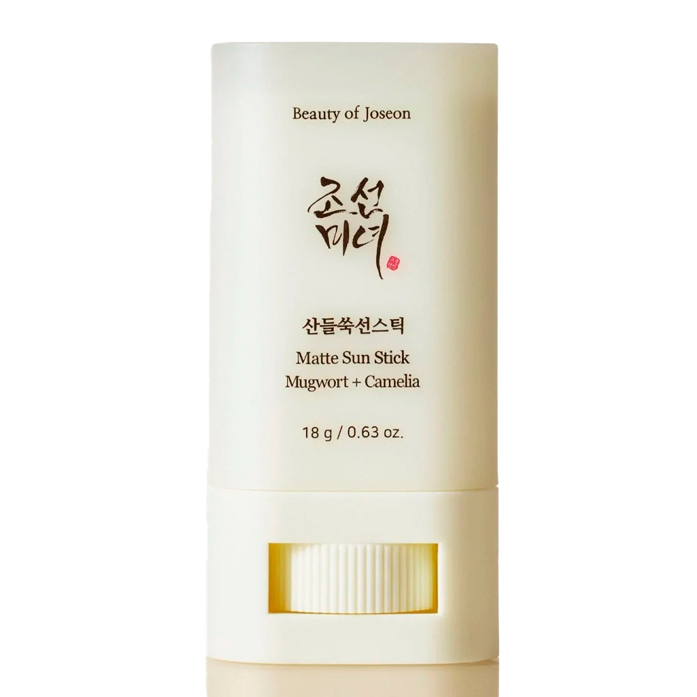 Beauty Of Joseon Cosmetica Coreana Matte Sun Stick : Mugwort+Camellia (SPF 50+ PA++++) Bastoncino protettivo per il viso
