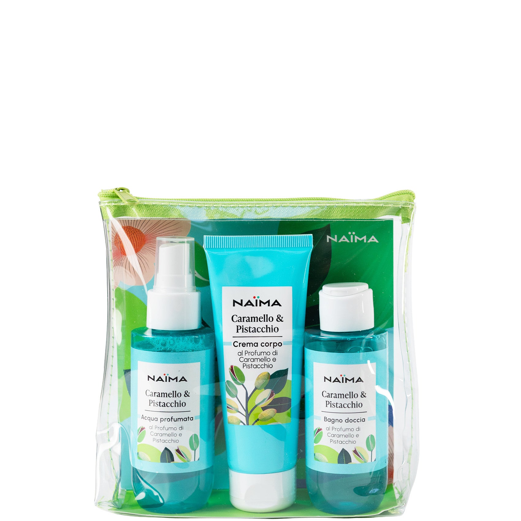 Naima Travel Kit Pistacchio & Caramello - 100 ML