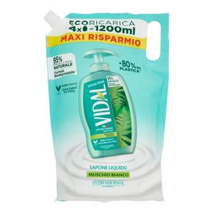 White Musk Sapone Liquido Muschio Bianco - Ecoricarica 1200 ml